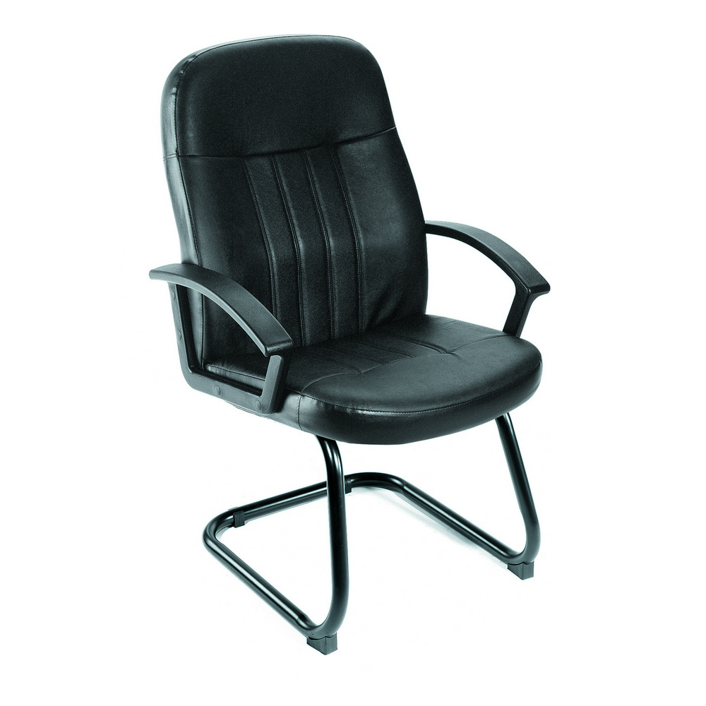 Boss Executive Leather Budget Guest Chair